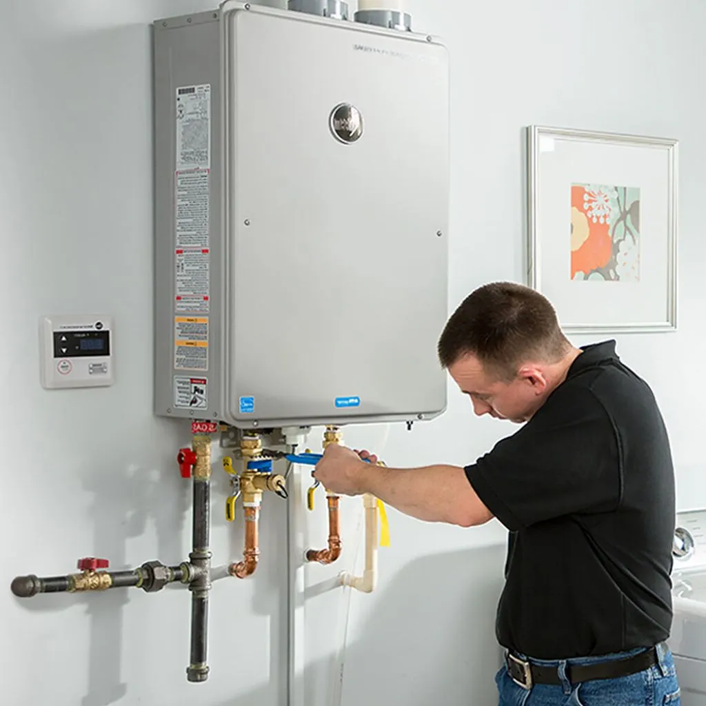 tankless water heater repair in Alexandria, MN